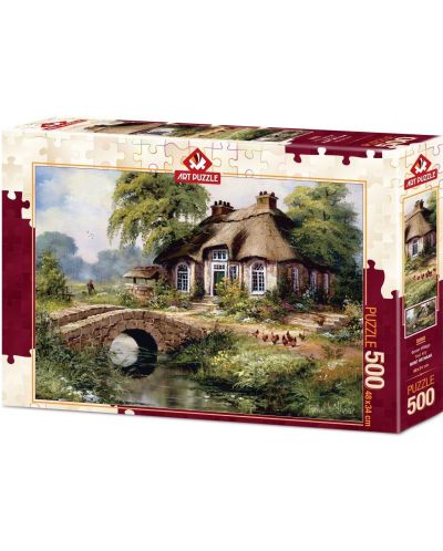 Puzzle Art Puzzle od 500 dijelova - Kuća među zelenilom, Reint Withaar - 1