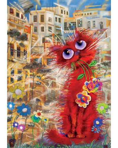 Puzzle Art Puzzle od 260 dijelova - Crvena mačka - 2