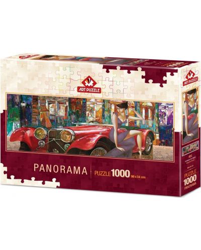 Panoramska slagalica Art Puzzle od 1000 dijelova - Pozivnica na večer - 1