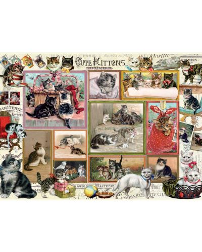 Puzzle Anatolian od 2 x 500 dijelova - Strip s mačićima i štencima, Barbara Behr - 2