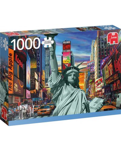 Slagalica Jumbo od 1000 dijelova - New York - 1