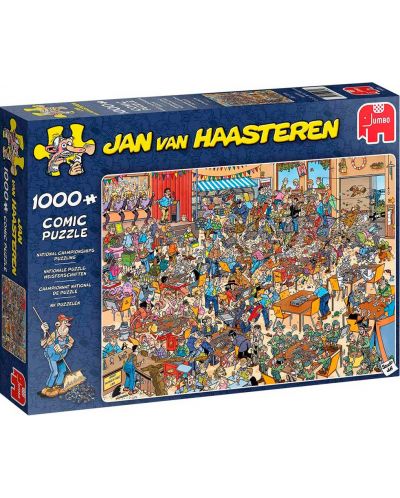 Puzzle Jumbo od 1000 dijelova - Prvenstvo u slaganju zagonetki, Jan van Haasteren - 1