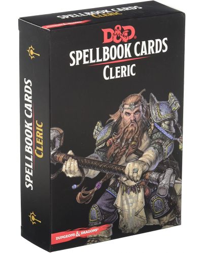 Dodatak igri uloga Dungeons & Dragons - Spellbook Cards: Cleric - 1