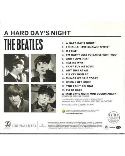 The Beatles - A Hard Day's Night (CD) - 2