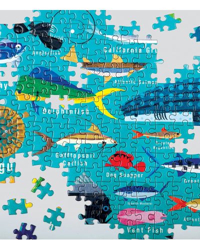 Puzzle Galison od 1000 dijelova - Život u oceanu - 3
