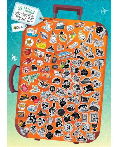 Scratch poster: 99 things you should do in your life / 99 stvari koje morate učiniti u životu - 1