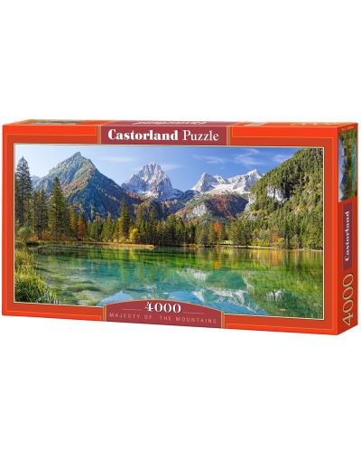 Panoramska zagonetka Castorland od 4000 dijelova - Veličanstvo planina  - 1