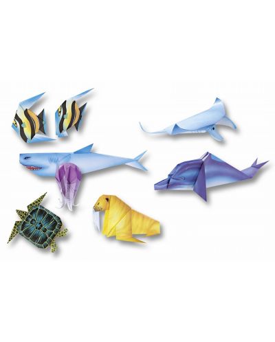 Kreativni komplet za origami Folia - Životinjski svijet, podvodni svijet - 2