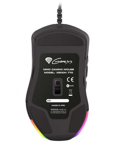 Gaming miš Genesis - Xenon 770, crni - 12