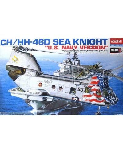 Sastavljeni model Academy Vojni: Helikopteri - CH/HH-46D Sea Knight (12207) - 2