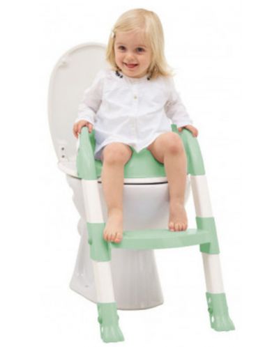 Adapter za WC školjku Thermobaby - Kiddyloo, Green Celadon - 4