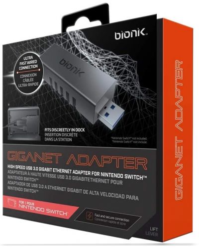 Adapter Bionik - Giganet USB 3.0 (Nintendo Switch) - 5