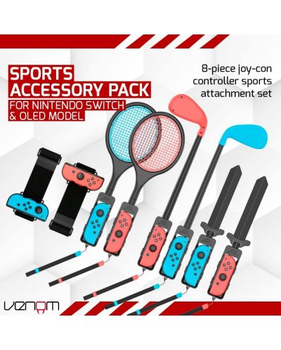 Dodatak Venom - Sports Accessory Pack (Nintendo Switch) - 3