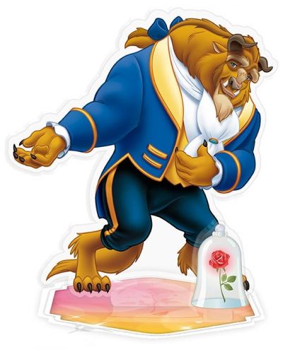 Akrilna figura ABYstyle Disney: Beauty & The Beast - Beast, 10 cm - 1