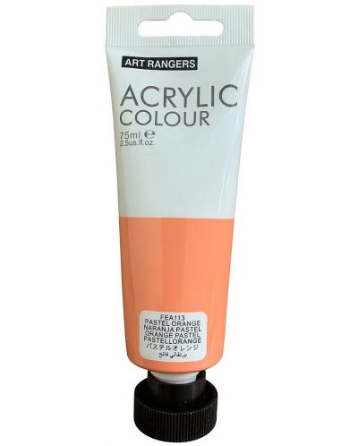 Akrilna boja Art Ranger - Pastelno narančasti, 75 ml - 1