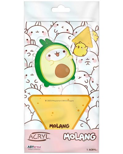 Akrilna figura ABYstyle Animation: Molang - Avocado Molang - 3