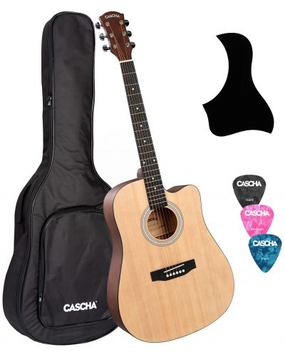 Akustična gitara Cascha - Student Series CGA100, bež - 1