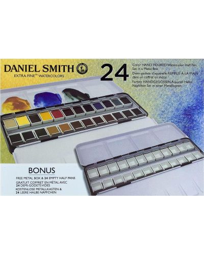 Set akvarel boja Daniel Smith - 24 boje - 1