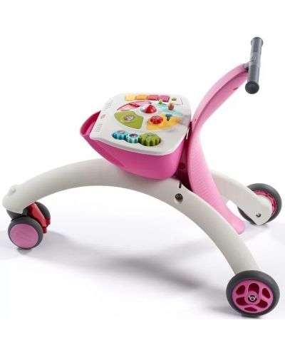 Aktivno-motorička igračka 5 u 1 Tiny Love - Walk Behind & Ride-on, ružičasta - 2