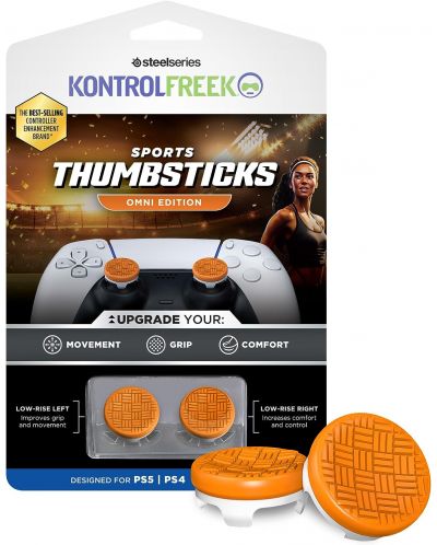 Dodatak KontrolFreek - Performance Thumbsticks Omni, narančasti (PS4/PS5) - 1