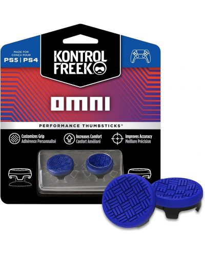 Dodatak KontrolFreek - Performance Thumbsticks Omni, plavi (PS4/PS5) - 1