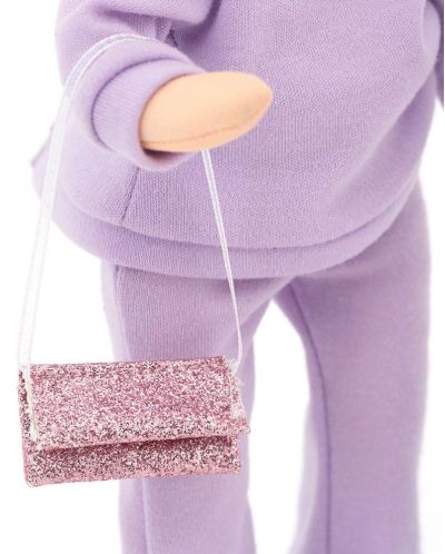 Dodaci za lutke Orange Toys Sweet Sisters - Ružičaste cipele, torba i ljubičasti pramen - 4