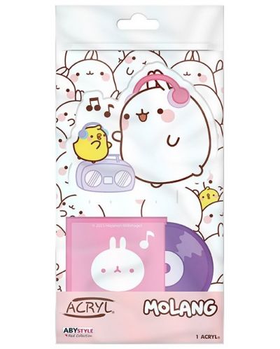 Akrilna figura ABYstyle Animation: Molang - Music fan Molang - 2