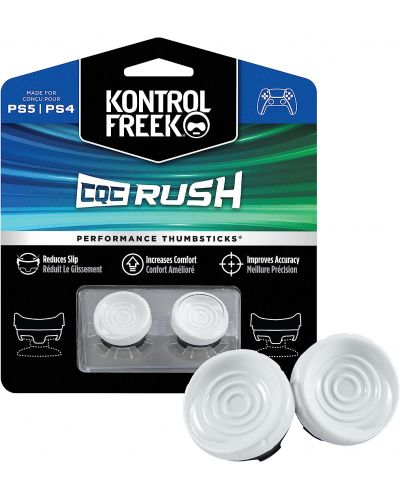 Dodatak KontrolFreek - Performance Thumbsticks CQC Rush, bijeli (PS4/PS5) - 1