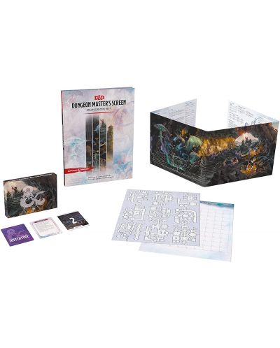 Dodatak za igru uloga Dungeons & Dragons - Dungeon Master's Screen Dungeon Kit - 2