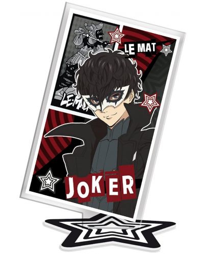 Akrilna figura ABYstyle Games: Persona 5 - Joker, 10 cm - 1