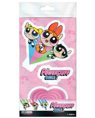 Akrilna figura ABYstyle Animation: The Powerpuff Girls - Bubbles, Blossom and Buttercup, 10 cm - 2