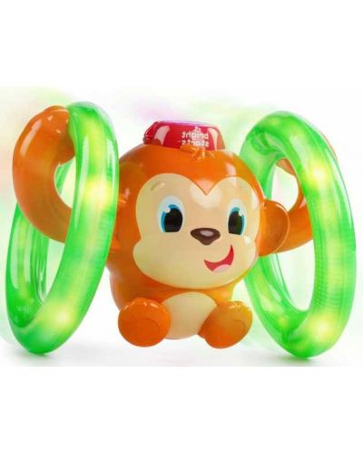 Aktivna igračka Bright Starts Roll & Glow - Majmun - 1