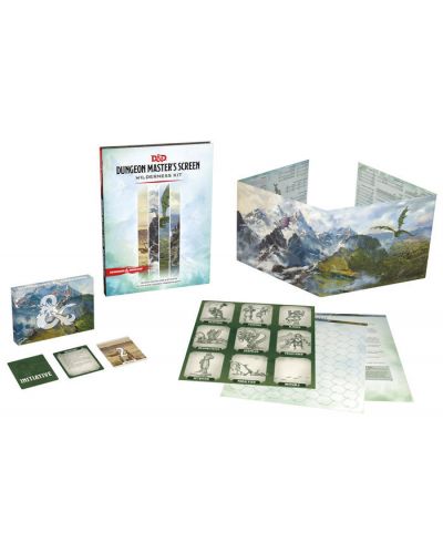 Dodatak za igranje uloga Dungeons & Dragons - Dungeon Master's Screen Wilderness Kit - 1