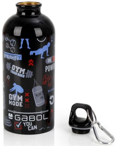 Aluminijska boca za vodu Gabol Training  - 600 ml - 2