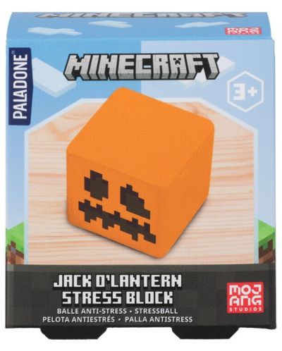 Antistres igračka Paladone Games: Minecraft - Jack O'Lantern - 3