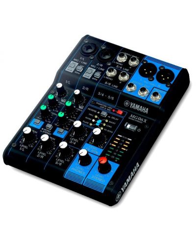 Analogni mikser Yamaha - Studio&PA MG 06 X, crno/plavi - 1
