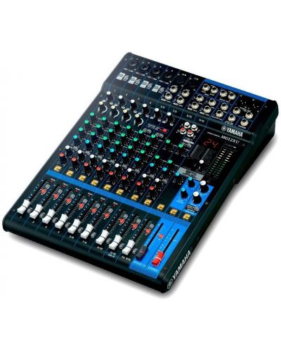 Analogni mikser Yamaha - Studio&PA MG 12 XU, crno/plavi - 1