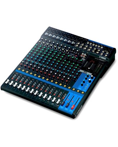 Analogni mikser Yamaha - Studio&PA MG 16 XU, crno/plavi - 1