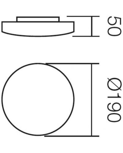 Zidna svjetiljka Smarter - Rondo 05-572, IP20, 240V, G9, 1x33W, bijeli - 3