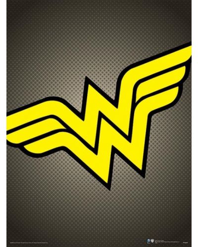 Umjetnički otisak Pyramid DC Comics: Wonder Woman - Symbol - 1