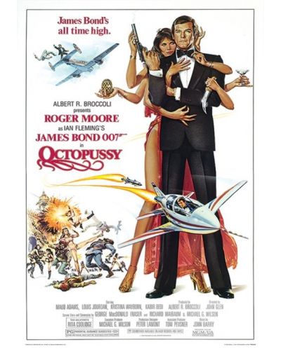 Umjetnički otisak Pyramid Movies: James Bond - Octopussy One-Sheet - 1