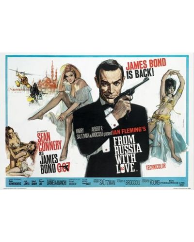 Umjetnički otisak Pyramid Movies: James Bond - From Russia With Love 1 - 1