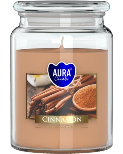 Mirisna svijeća Bispol Aura - Cimet, 500 g - 1