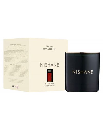 Mirisna svijeća Nishane The Doors - British Black Pepper, 300 g - 4