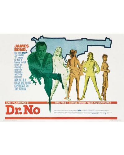 Umjetnički otisak Pyramid Movies: James Bond - Dr No 007 - 1