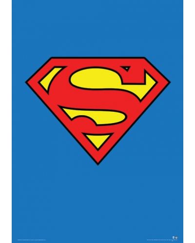 Umjetnički otisak Pyramid DC Comics: Superman - Man of Steel - 1