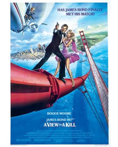 Umjetnički otisak Pyramid Movies: James Bond - A View To A Kill One-Sheet - 1
