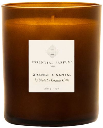 Mirisna svijeća Essential Parfums - Orange x Santal by Natalie Gracia Cetto, 270 g - 1