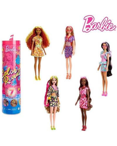 Mirisna lutka s dodacima Barbie Color Reveal - Sweet Fruit Series - 2