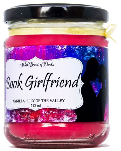Mirisna svijeća - Book Girlfriend, 212 ml - 1